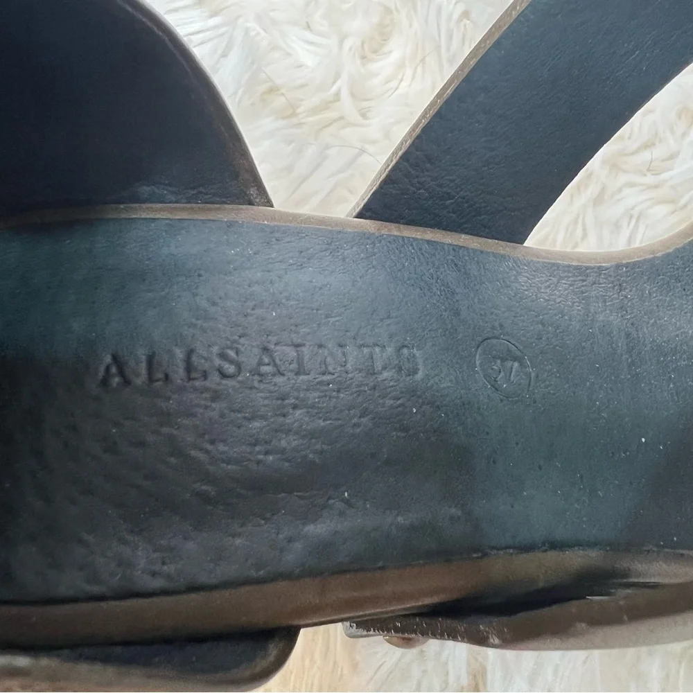 AllSaints Rotchko Strappy Wedge
